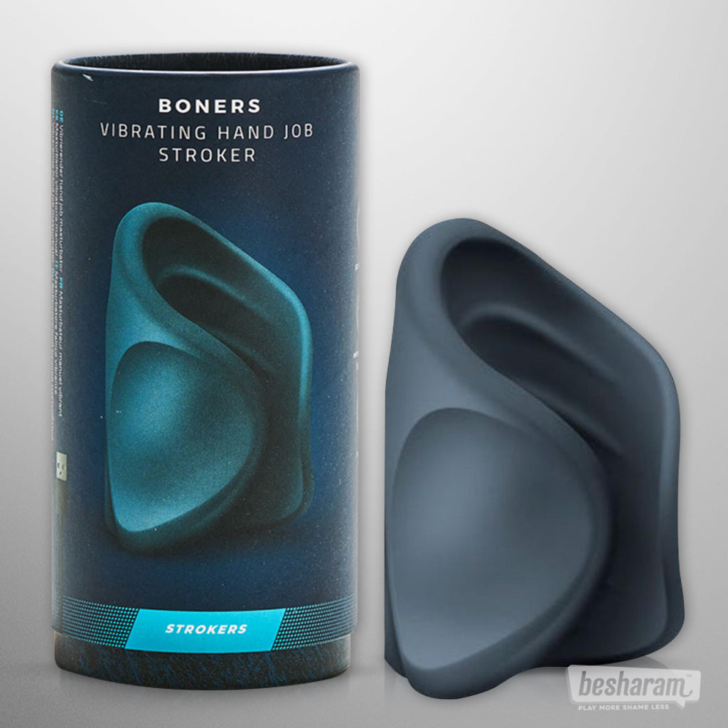 Boners Vibrating Handjob Stroker-IMbesharam.com