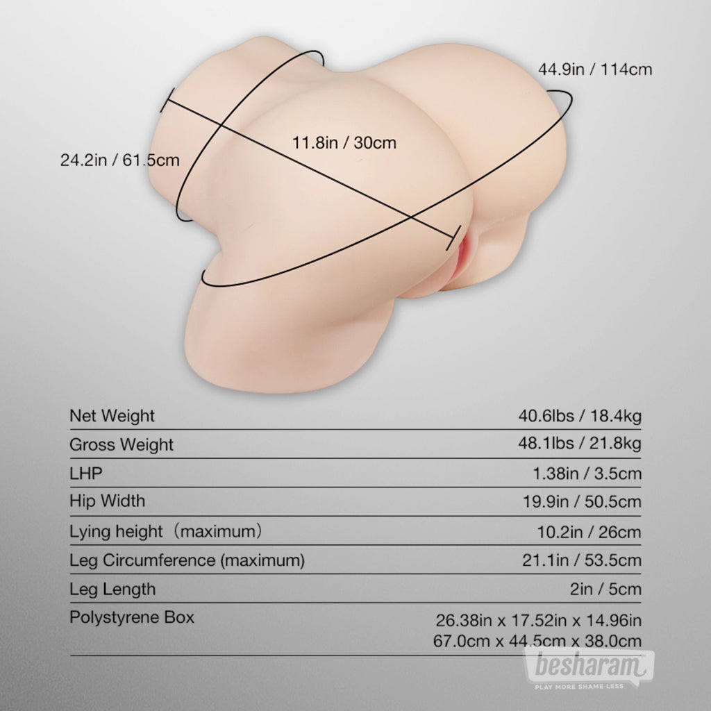 Tantaly Daisy Pro Sleeve Compatible Butt Sex Doll - TPE