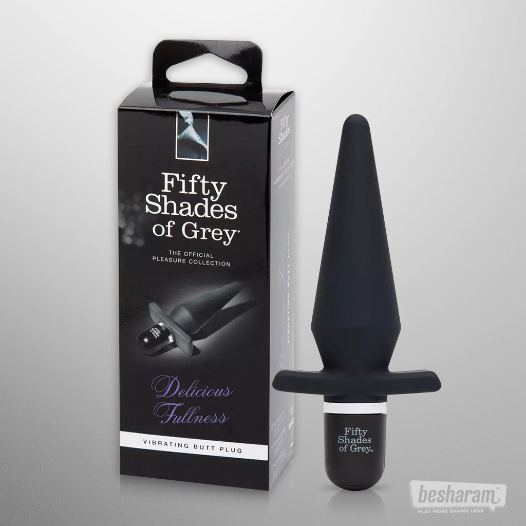 Buy Fifty Shades Of Grey Delicious Fullness Vibrating Butt Plug in India Buy Fifty Shades Of Grey Delicious Fullness Vibrating Butt Plug in India