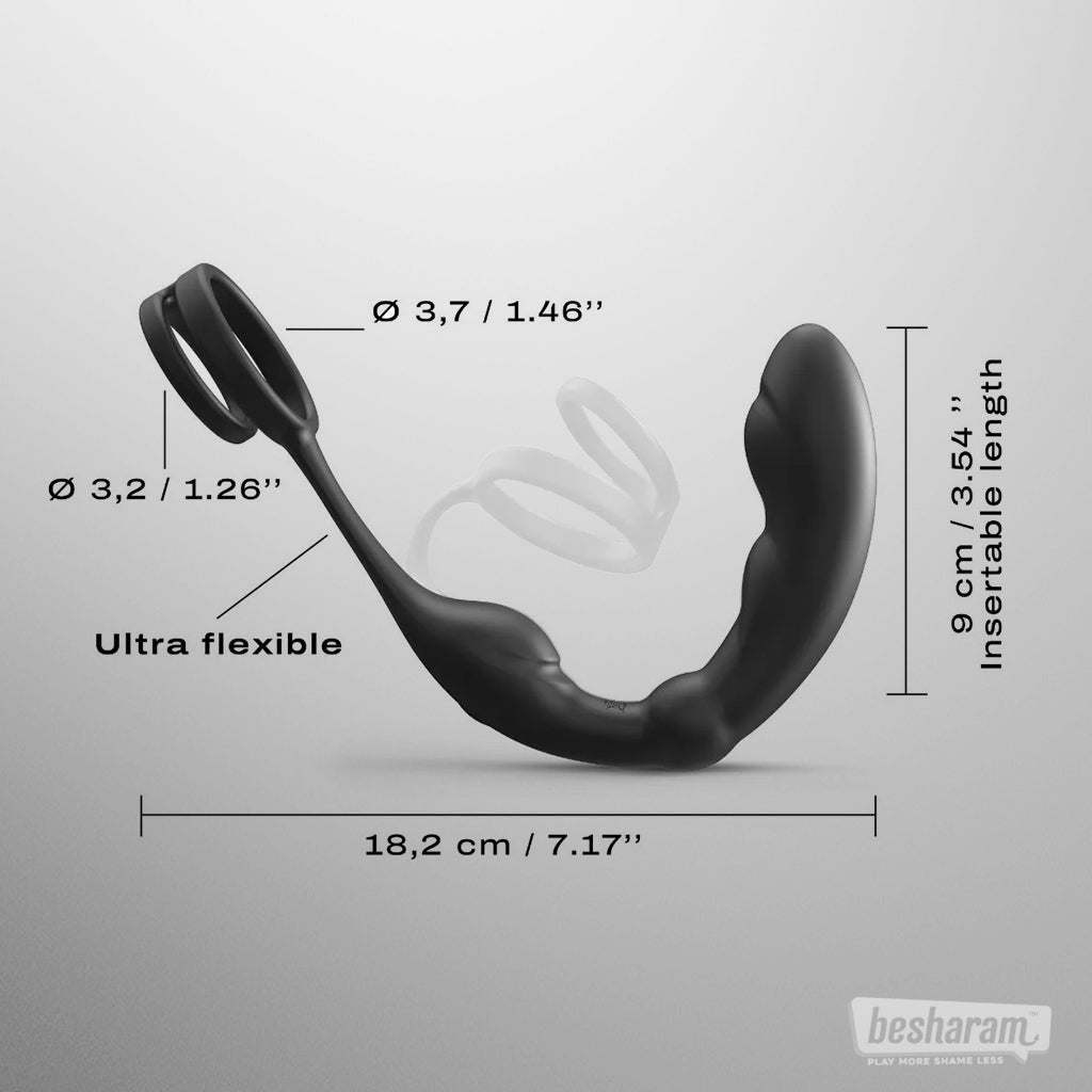 Dorcel P-Ring Prostate Massager w Cock Ring