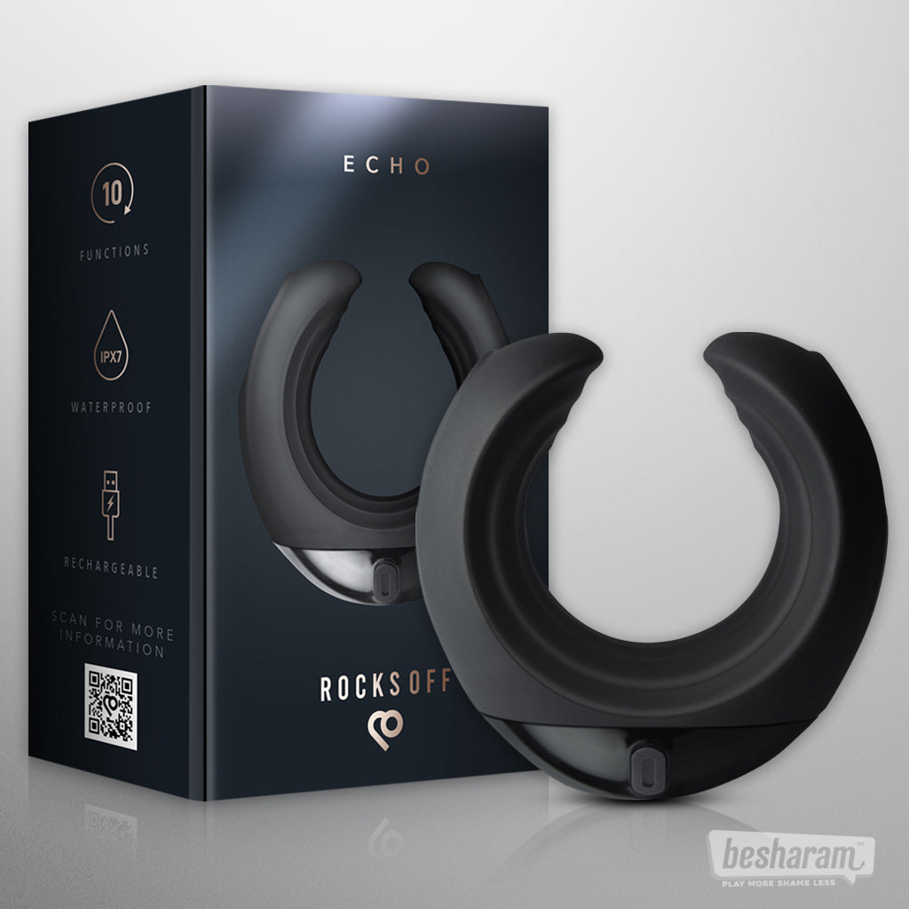 Rocks Off Echo Vibrating Masturbator-IMbesharam.com