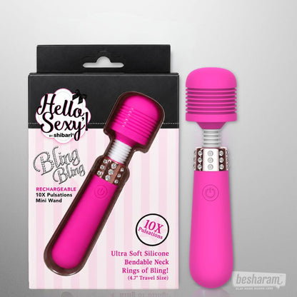 Shibari Hello Sexy Bling Bling Mini Massager