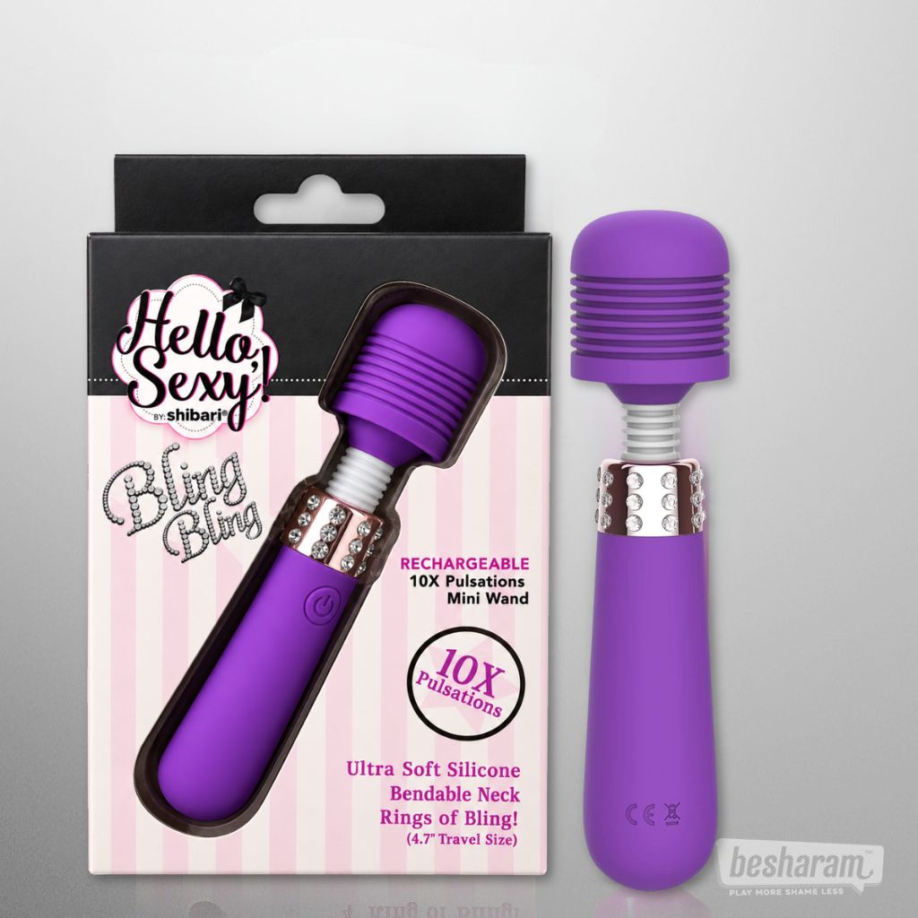 Shibari Hello Sexy Bling Bling Mini Massager