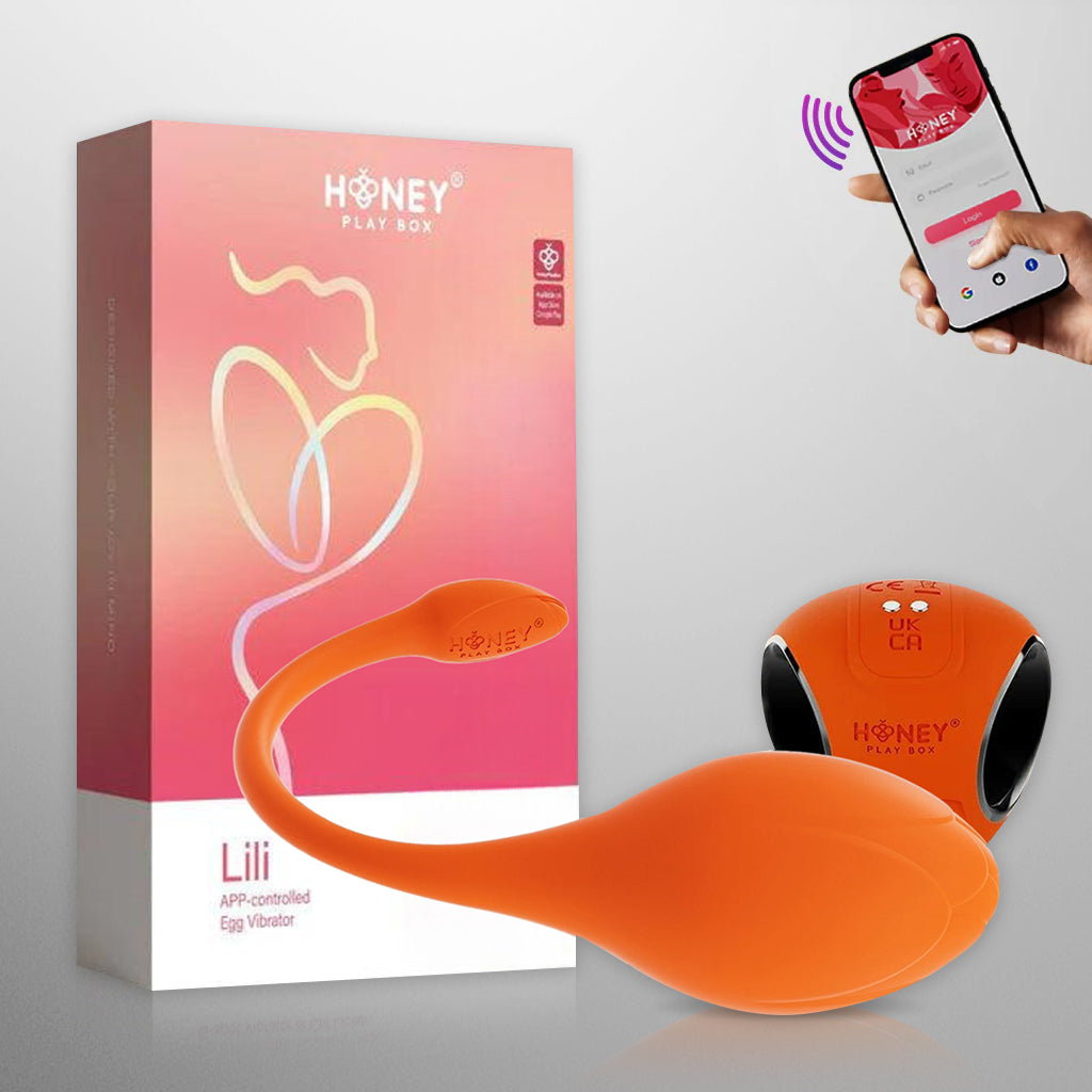 Lili App Controlled Egg Vibrator-IMbesharam.com