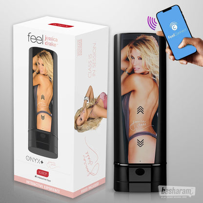Kiiroo Onyx+ Jessica Drake Interactive Masturbator-IMbesharam.com