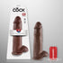 King Cock 12" Realistic Dildo with Balls-IMbesharam.com