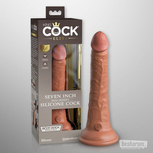 King Cock Elite 7&quot; Dual Density Cock