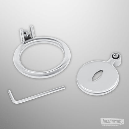 Lockmaster Flat Cats Eye Chastity Cage