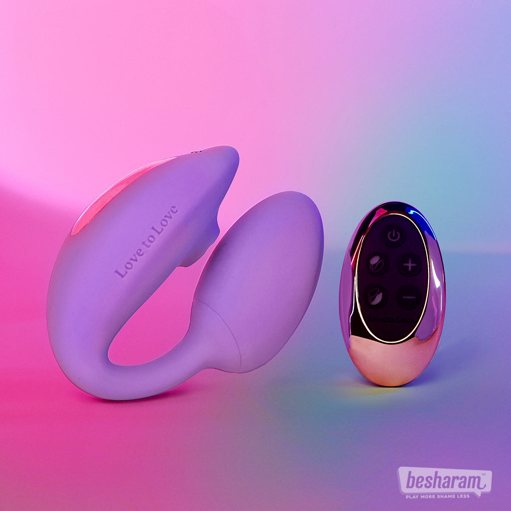 Love to Love Dual Stimulation Vibrator-IMbesharam.com