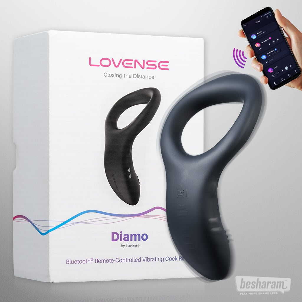 Buy Lovense DIAMO Smart Vibrating Cock Ring in India Buy Lovense DIAMO Smart Vibrating Cock Ring in India