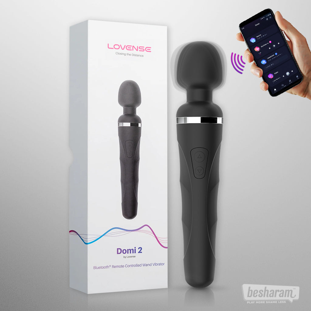 Buy Lovense DOMI 2 Powerful Massage Wand in India Buy Lovense DOMI 2 Powerful Massage Wand in India