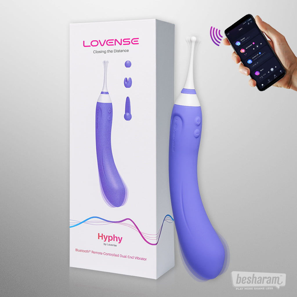 Buy Lovense HYPHY Smart Dual-End Vibrator in India Buy Lovense HYPHY Smart Dual-End Vibrator in India