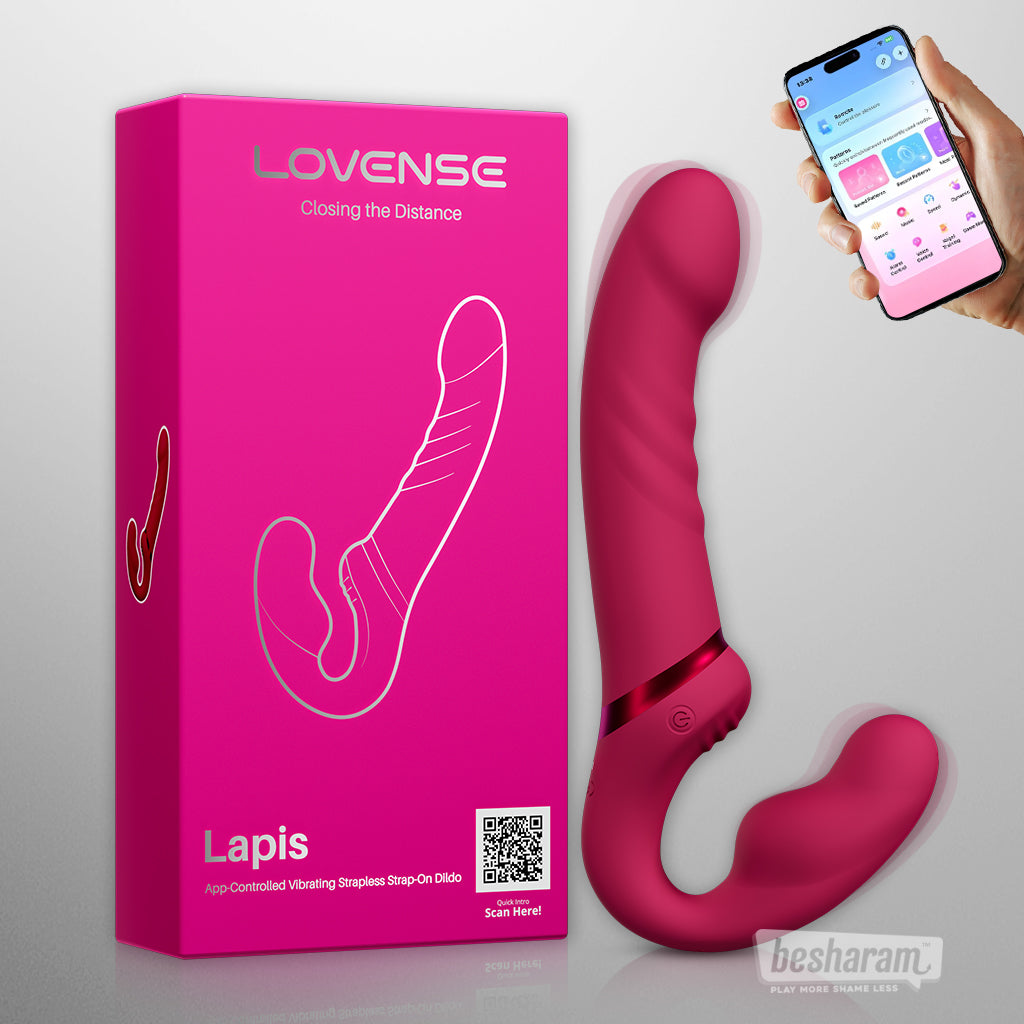Lovense Lapis Smart Strapless Strap-on