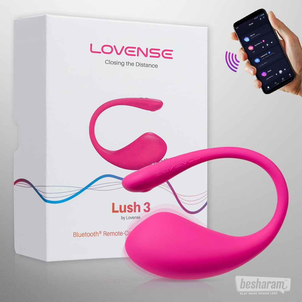 Lovense LUSH 3 Wireless Smart Vibrator | 24hrs delivery | IMbesharam.com Lovense LUSH 3 Wireless Smart Vibrator | 24hrs delivery | IMbesharam.com