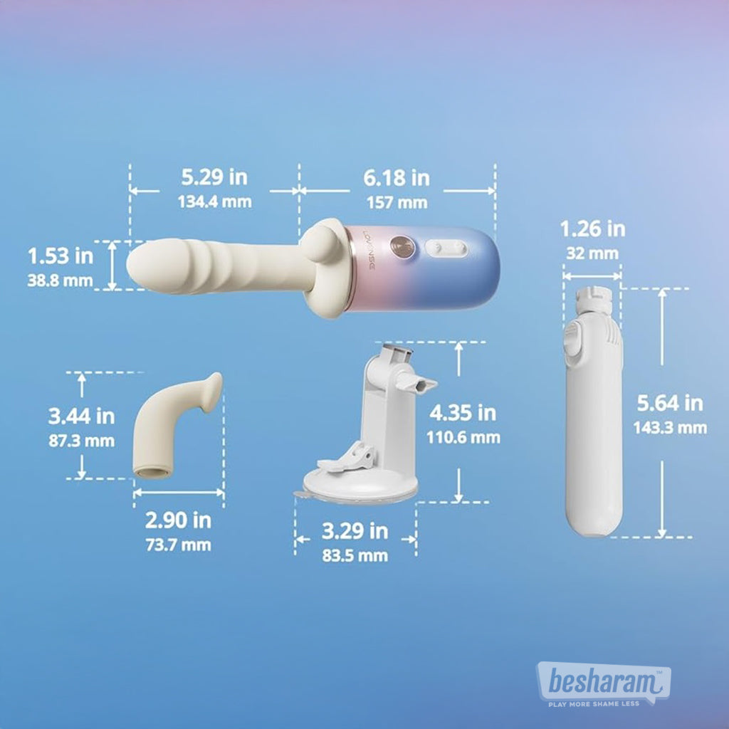 Lovense Spinel Smart Dildo Machine