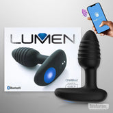 OhMiBod LUMEN App Controlled Vibrating Butt Plug-IMbesharam.com