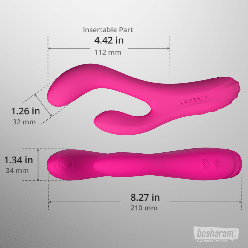 Lovense Osci 3 Smart Heating Rabbit Vibrator