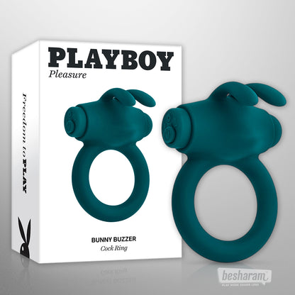 Playboy Bunny Buzzer Vibrating Cock Ring