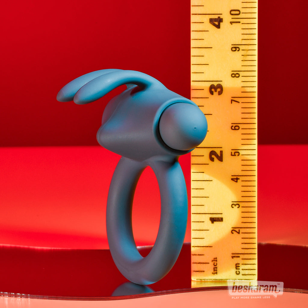 Playboy Bunny Buzzer Vibrating Cock Ring