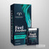 Promescent Feel Fresher cleansing wipes box (40 individual wipes) with a single sachet in front.