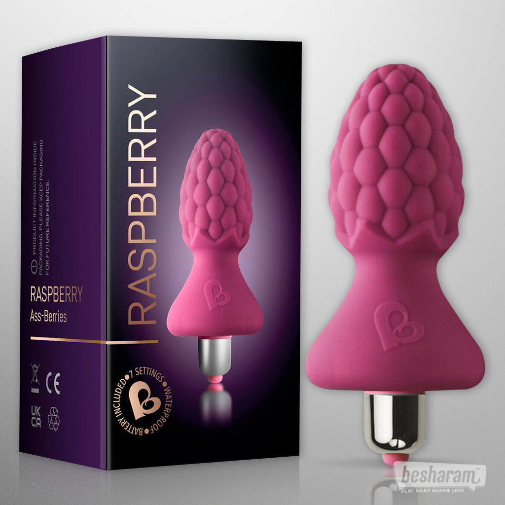 Rocks-Off Ass-Berries Vibrating Plug