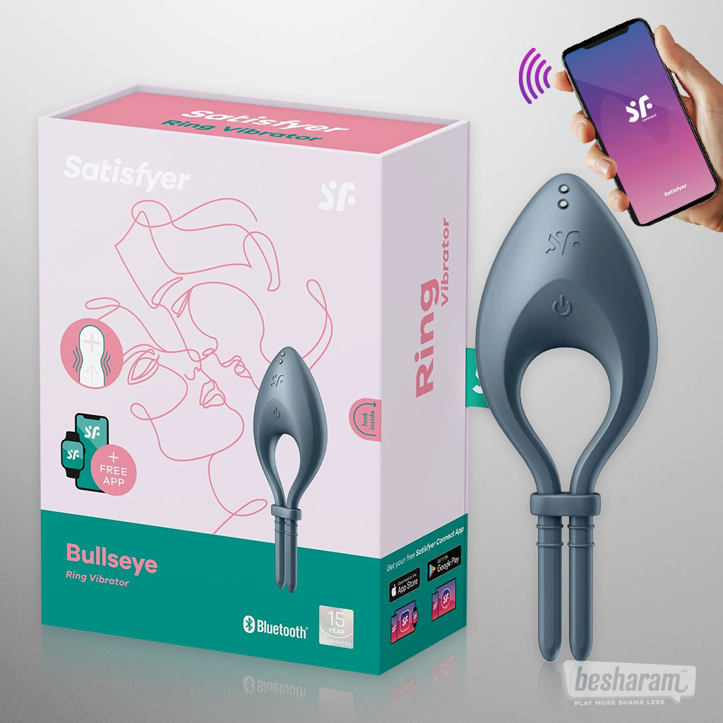 Buy Satisfyer Bullseye App Controlled Cock Ring in India Buy Satisfyer Bullseye App Controlled Cock Ring in India