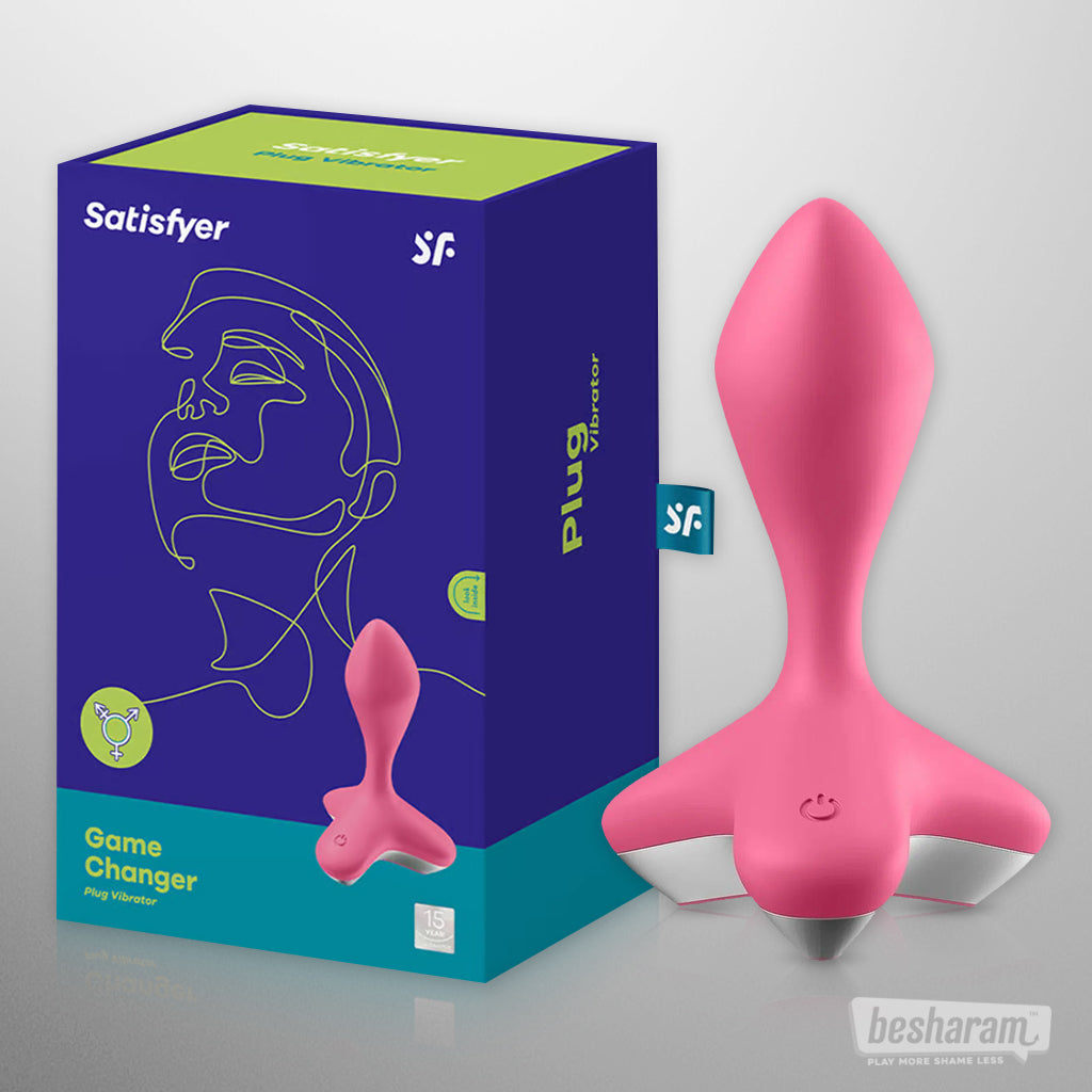 Buy Satisfyer Game Changer Vibrating Butt Plug in India Buy Satisfyer Game Changer Vibrating Butt Plug in India