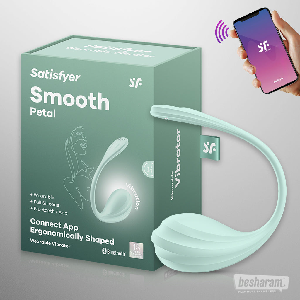 Satisfyer Smooth Petal App Controlled Vibrator-IMbesharam.com