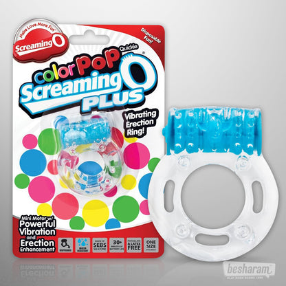 Screaming O Color Pop Quickie O Plus Cock Ring