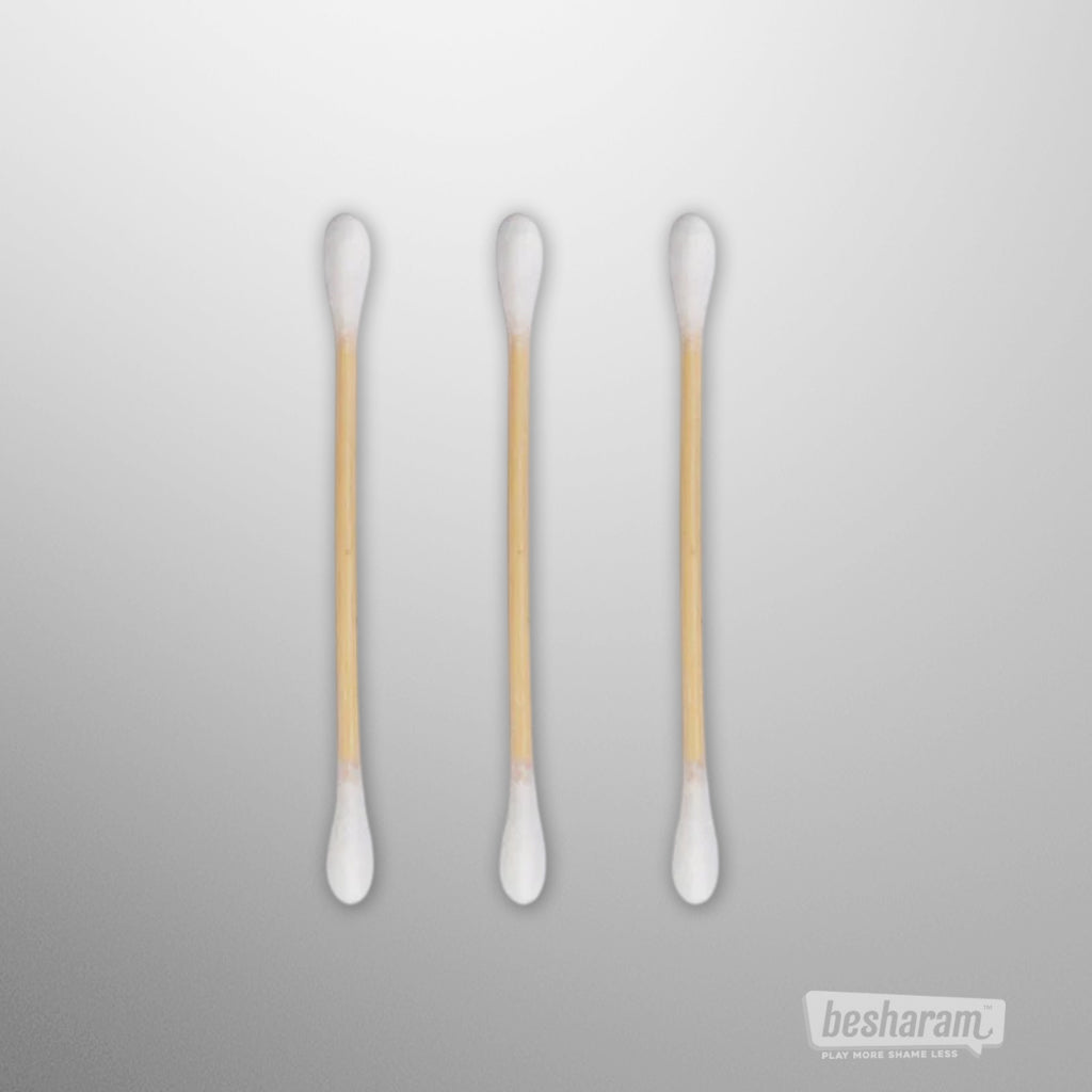 Cotton swabs included with the Tantaly sex doll repair kit for applying glue or discoloration cream.