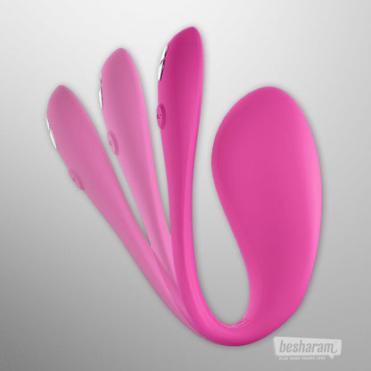 Multiple-angle view showing flexible body for comfortable fit.