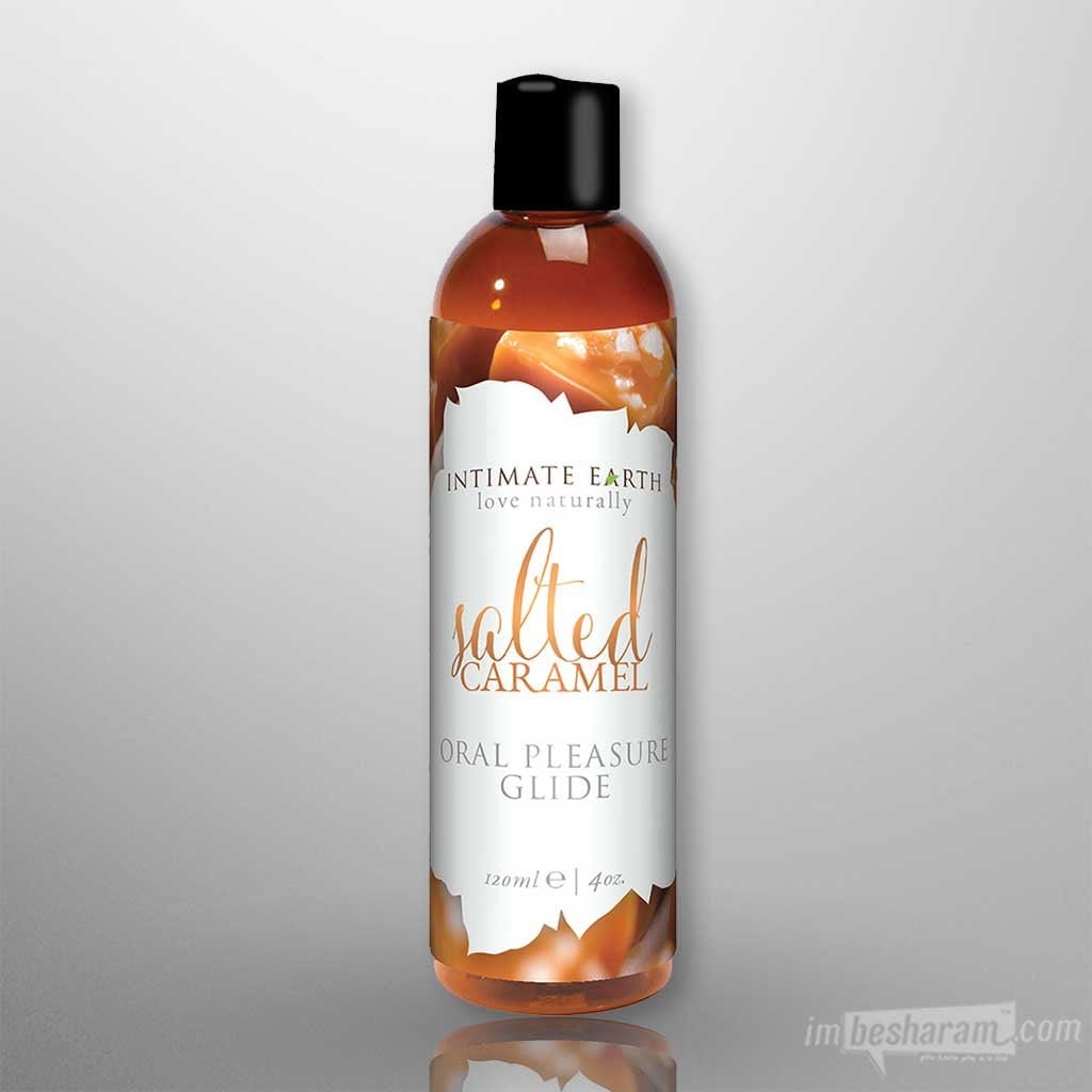 Intimate Earth Flavored Lube Salted Caramel