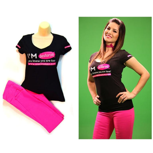Sunny Leones Worn Besharam Brand Outfit-IMbesharam.com