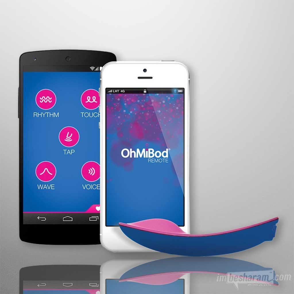 OhMiBod NEX 1 Blue Motion Bluetooth Panty Vibrator