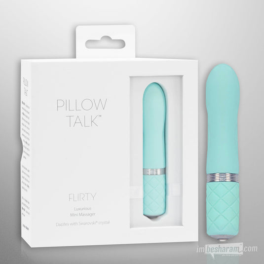BMS Swarovski Flirty Mini Vibrator Teal