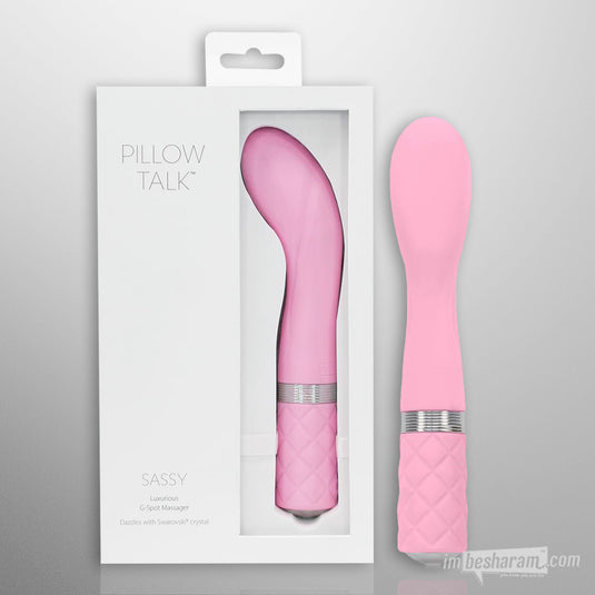 BMS Swarovski Sassy G-Spot Vibrator Pink Unboxed