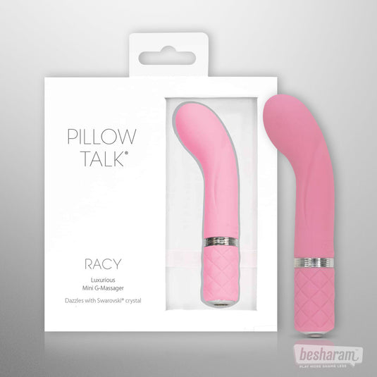 BMS Swarovski Racy Mini G-Spot Vibrator Pink Unboxed