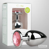 EasyToys Metal Butt Plug No. 6 Pink Unboxed