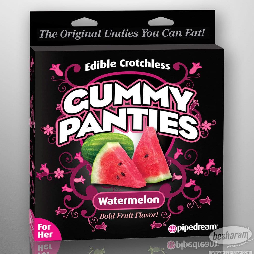 Edible Flavored Crotchless Gummy Panties