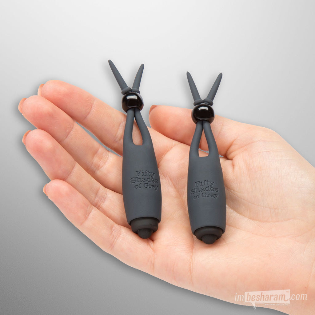 Fifty Shades of Grey Vibrating Nipple Clamps