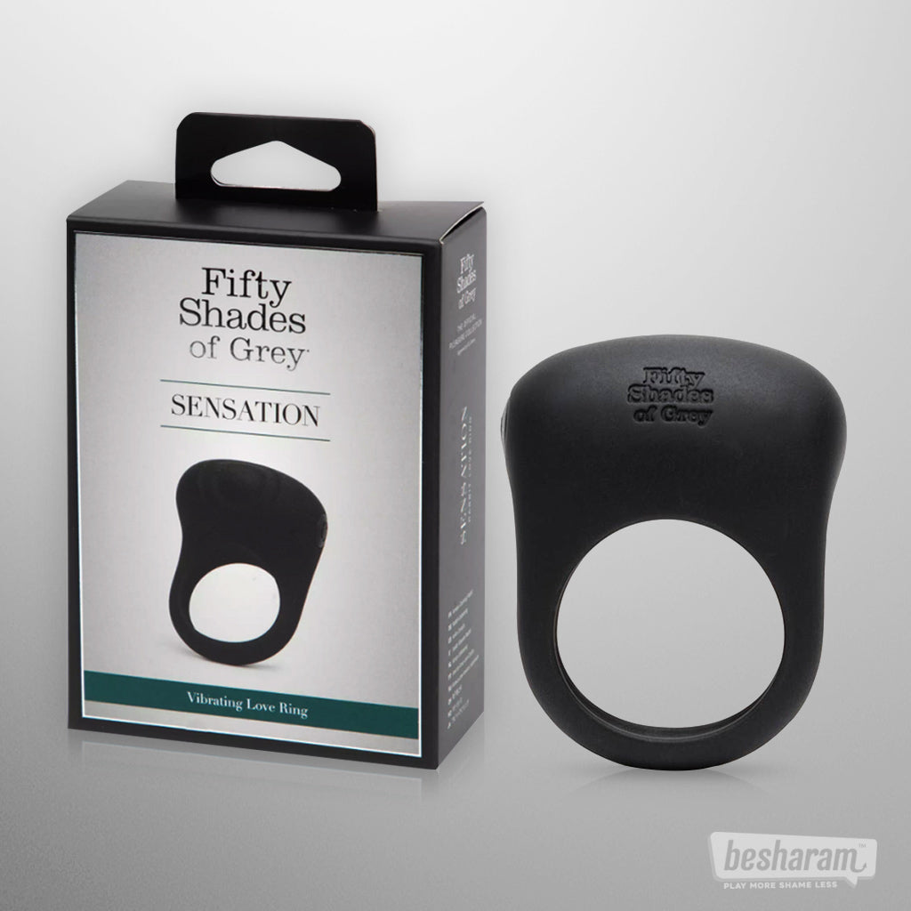 Fifty Shades of Grey Sensation Rechargeable Vibrating Love Ring Unboxed