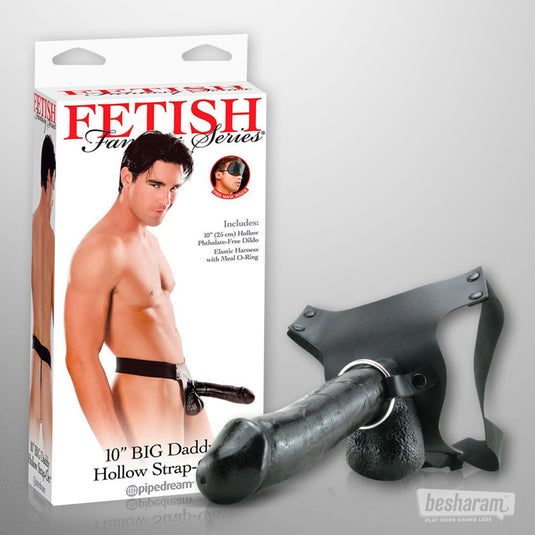 Fetish Fantasy Big Daddy 10&quot; Hollow Strap-On Unboxed