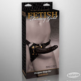 Fetish Fantasy Gold Designer Strap On w/ Dildo Packaging