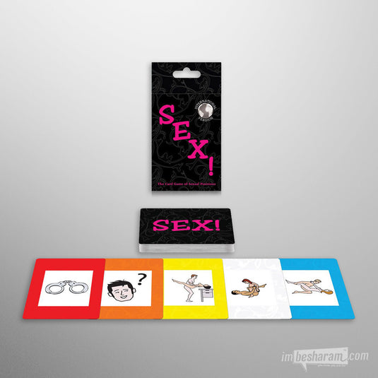 Sex Positions Card Game (International Version)-IMbesharam.com