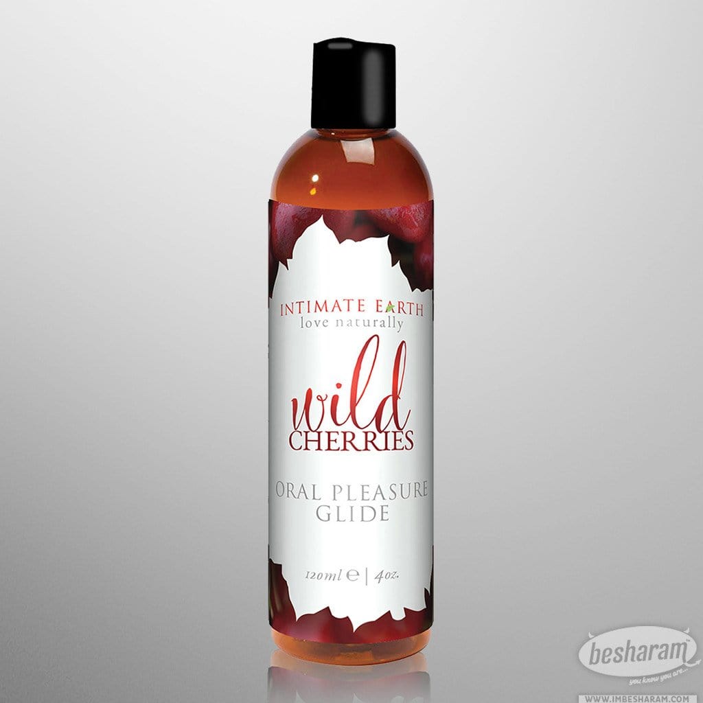 Intimate Earth Flavored Lube Wild Cherries