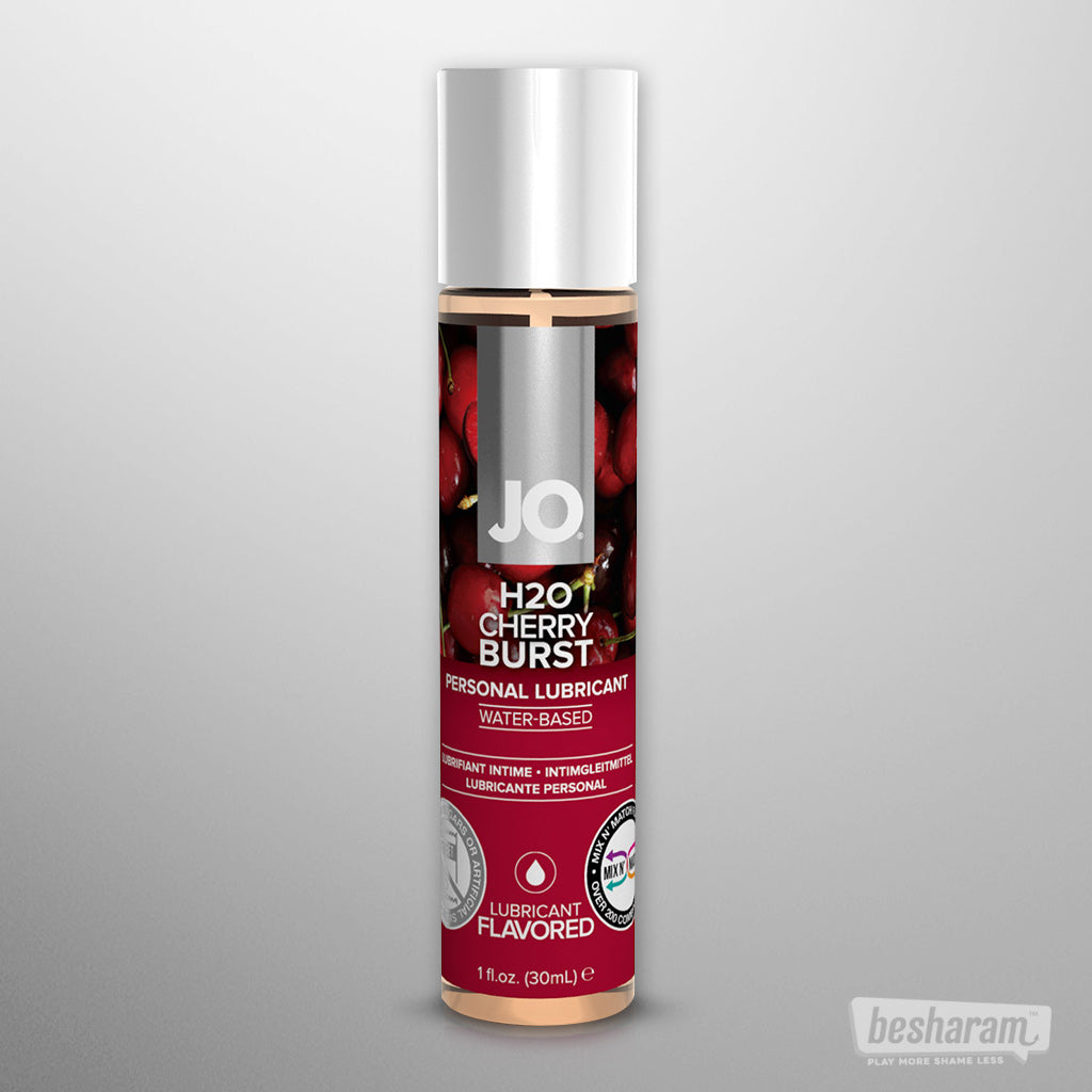 System Jo H2O (Multi) Flavored Lube - 1 oz. Cherry Burst