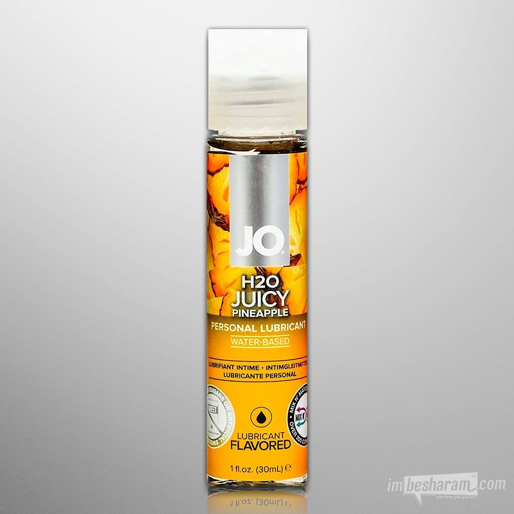 System Jo H2O (Multi) Flavored Lube - 1 oz. Pineapple