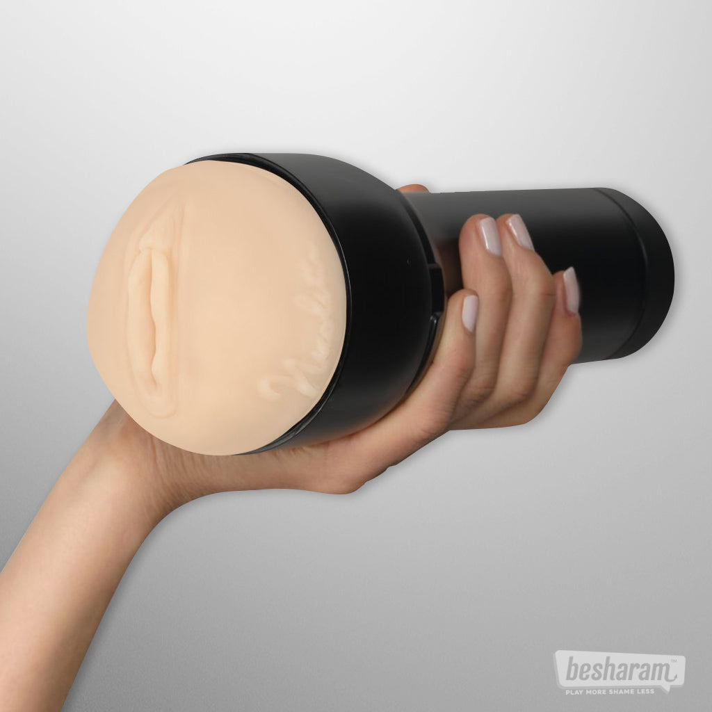 KIIROO Feel Nicolette Shea Masturbator on Hand