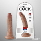 King Cock 7" Realistic Dildo Unboxed