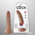 King Cock 7" Realistic Dildo Unboxed
